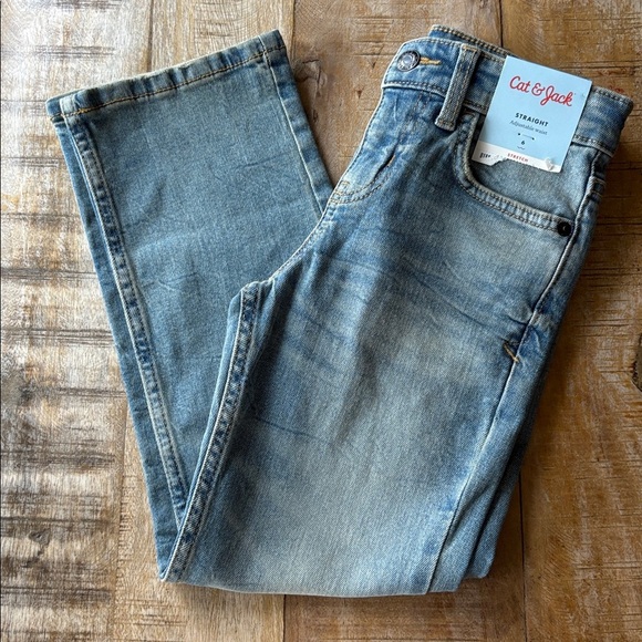 Cat & Jack Other - NWT Cat & Jack Boys Straight Jeans Size 6